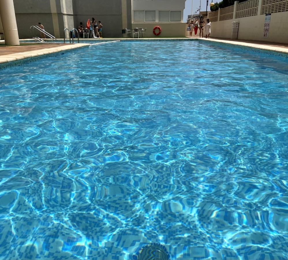 Primera Linea Con Piscina En Calpe Exterior photo