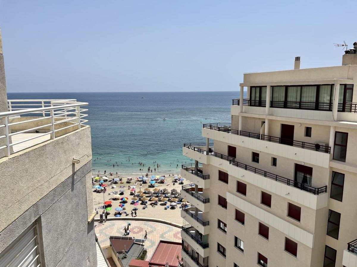 Primera Linea Con Piscina En Calpe Exterior photo