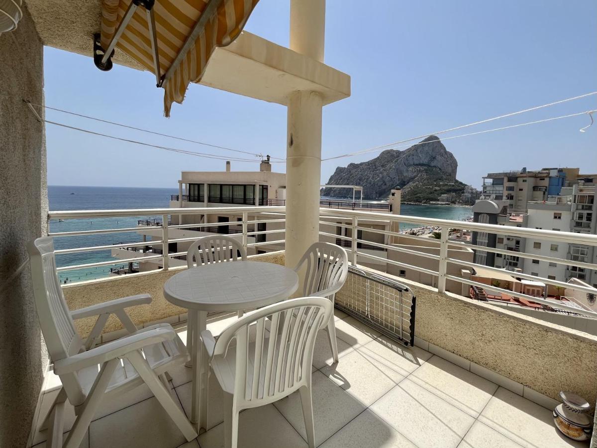 Primera Linea Con Piscina En Calpe Exterior photo