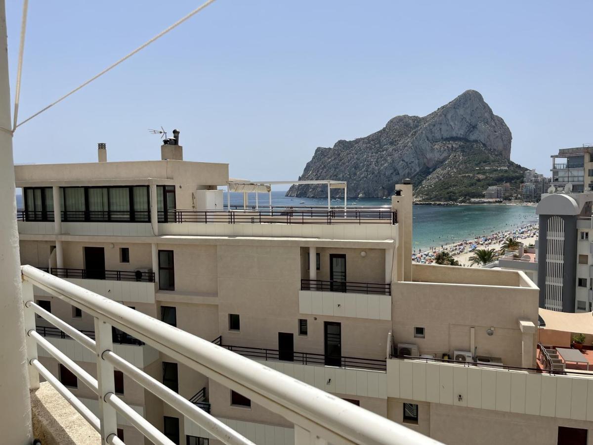 Primera Linea Con Piscina En Calpe Exterior photo